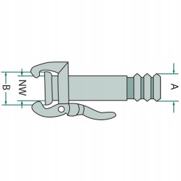 Kištukas su žarnos galu 4050200395g