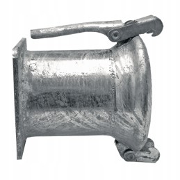 Kištukas su flanšu 150mm 4050220595 granitas