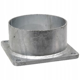 Flanšinis vamzdis bunkeriui 6, cinkuotas