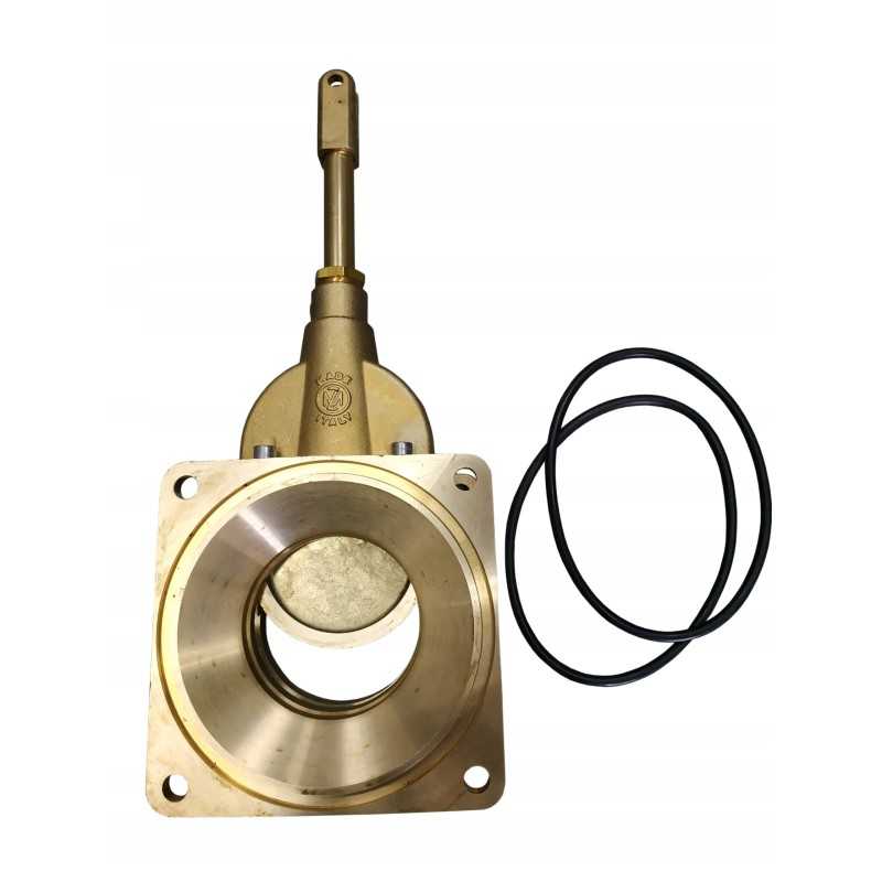 Žalvarinis vožtuvas MZ 4 srutų cisterna