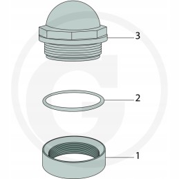 Oring 2mm 58mm 405015045009 mz