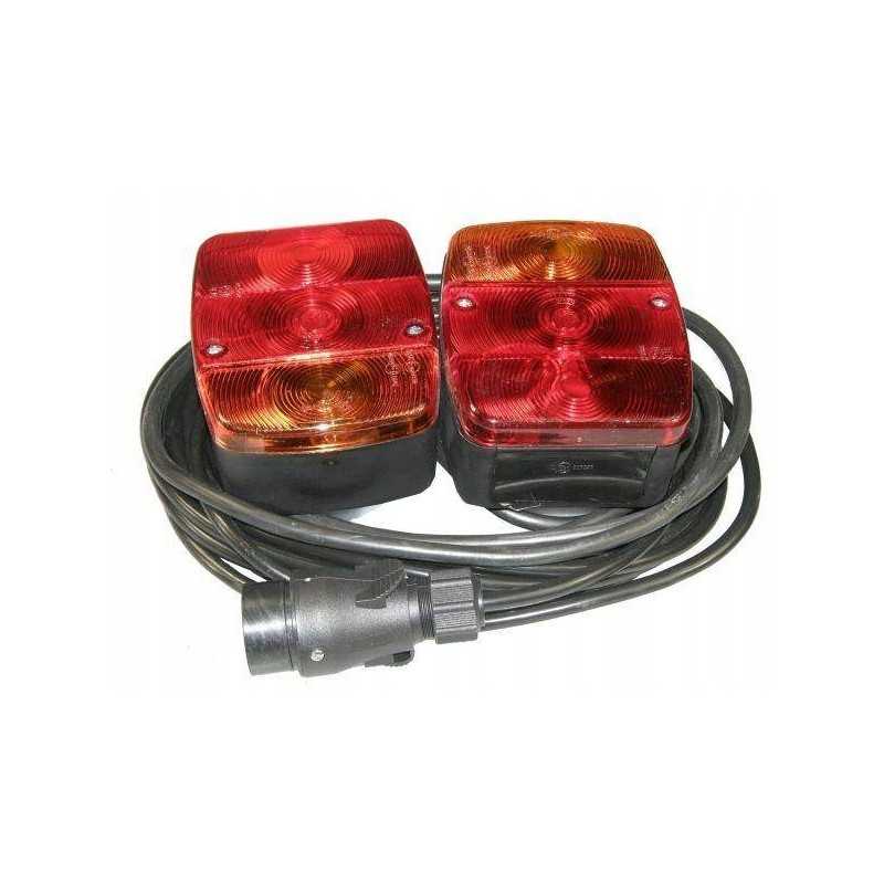 Montavimo apšvietimo komplektas 7m motorinė priekaba