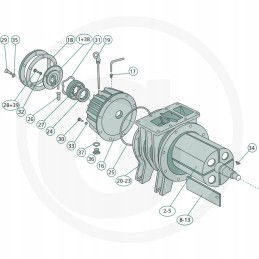Siurblio mentė jurop pn 8400 pn8400 59 5x353 7x7 5