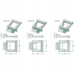 Grandinės jungtis 74 ir 60 6