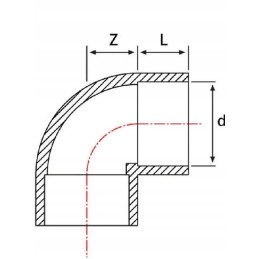 Alkūnė 90 PVC skirta Gopart 160 x 160 mm