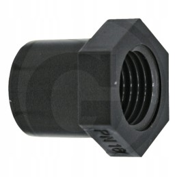 PVC redukcinis gabalas u 20mm 1 4 6mm 22mm