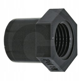 PVC redukcinis gabalas u 20mm 1 4 6mm 22mm