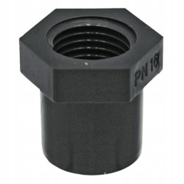 PVC redukcinis gabalas u 20mm 1 4 6mm 22mm
