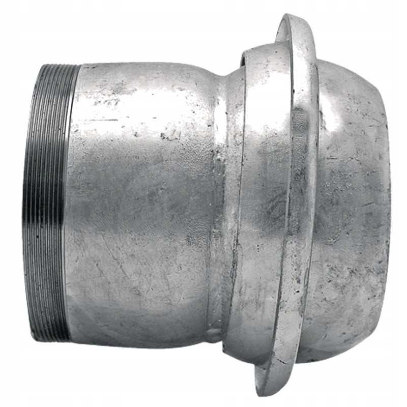 Lizdas su išoriniu sriegiu 150mm 6, cinkuotas