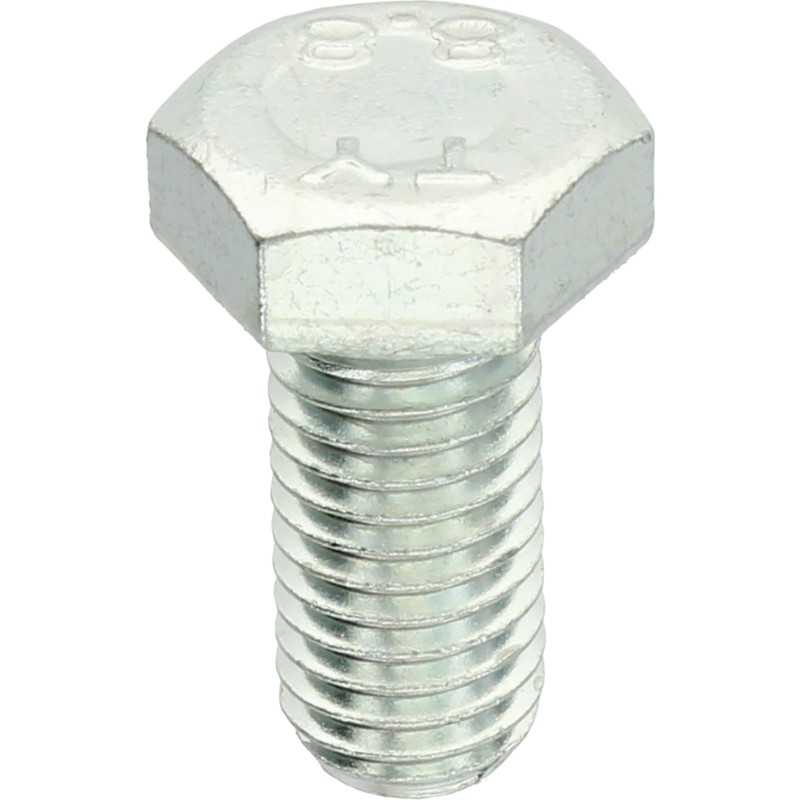 Šešiakampis varžtas, cinkuotas, m12x25, klasė 8 8 din 933