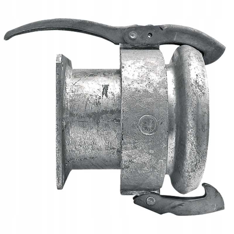 Kištukas su flanšu, karštai cinkuotas, 150 mm