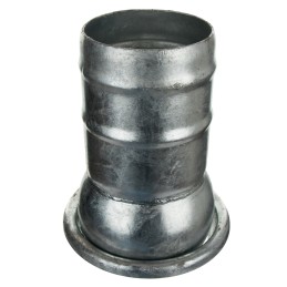 Lizdas su žarnos įvore, karštai cinkuotas, 120 mm