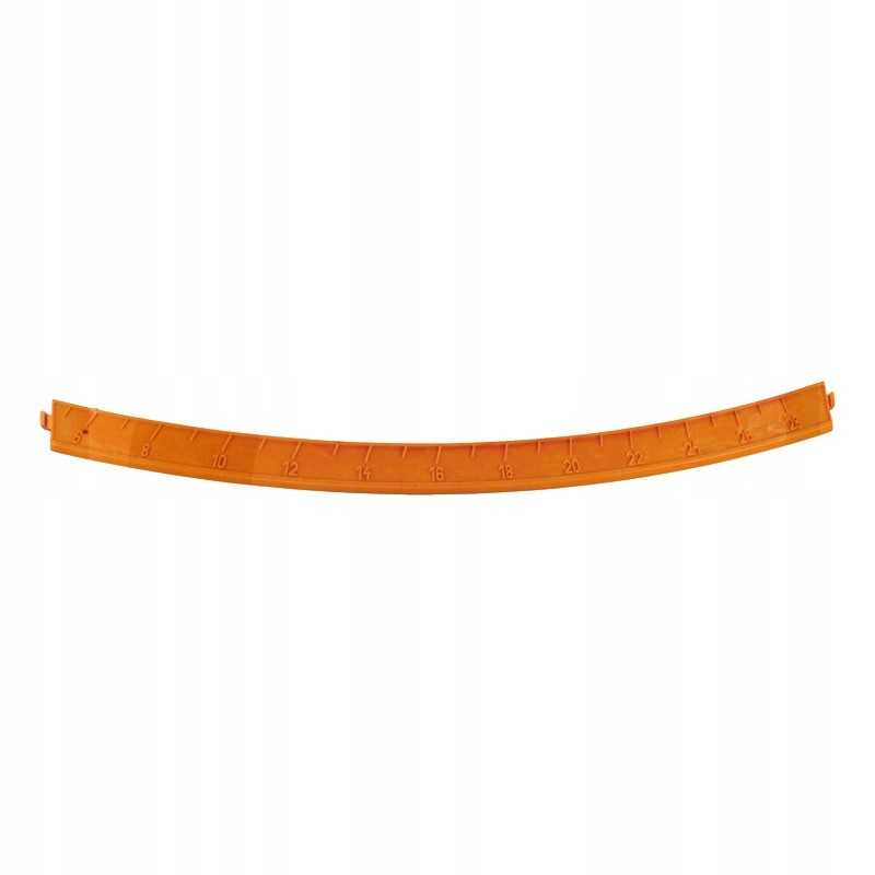 Amazone dešinioji skalė, oranžinė