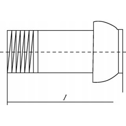 Vyriška jungtis su sriegiu 4 perrot barrel bakas p
