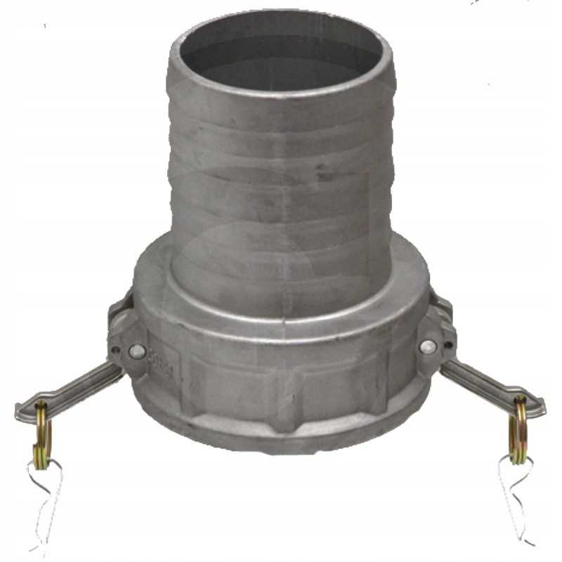 Kištukas su žarnos galu, Camlock C sistema, aliuminis 4