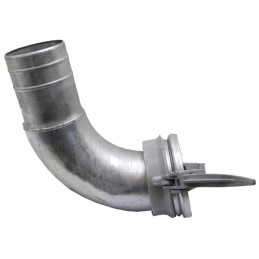 Alkūnė 90, kištukas su žarnos įvore, cinkuotas