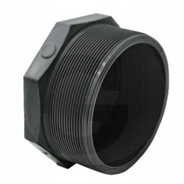 PVC kištukas su sriegiu u 1 1 2 16 bar 55mm