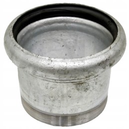 Lizdas su išoriniu sriegiu 89 mm, 3 cinkuoti