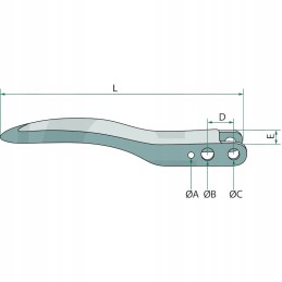 Perrot sistemos įtempimo svirtis 216 8 16