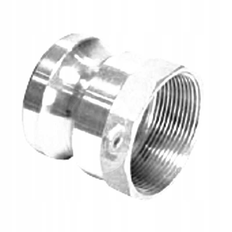 Lizdas su vidiniu sriegiu, camlock sistema, aliuminis