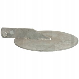 Apvali skarduota purslų plokštelė su kiekviena sistema