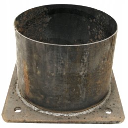 Apykaklė su tarpukoju juoda 133mm 5 150x150