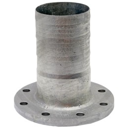 Karštai cinkuoto plieno flanšas su žarnos įvore