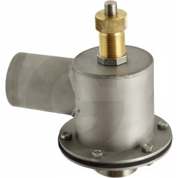 Slėgio ribotuvas reguliuojamas 2 nerūdijančio plieno