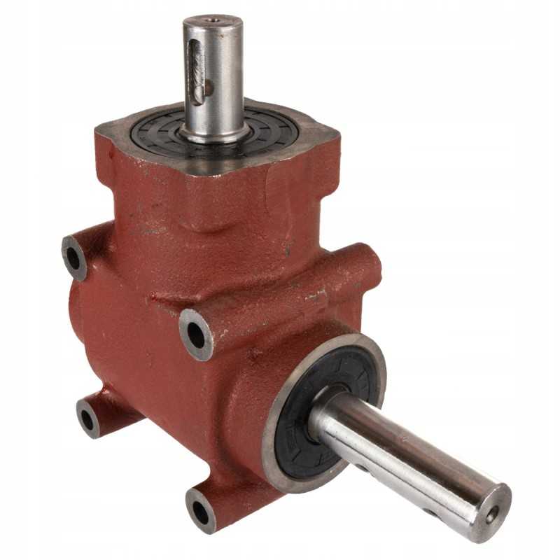 Šoninė ketaus trąšų barstytuvo pavarų dėžė 1 1