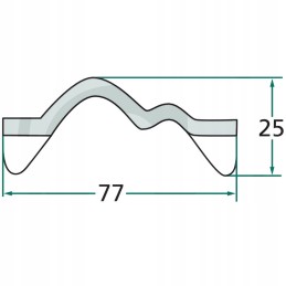 Kemper grindų konvejerio juosta, speciali versija