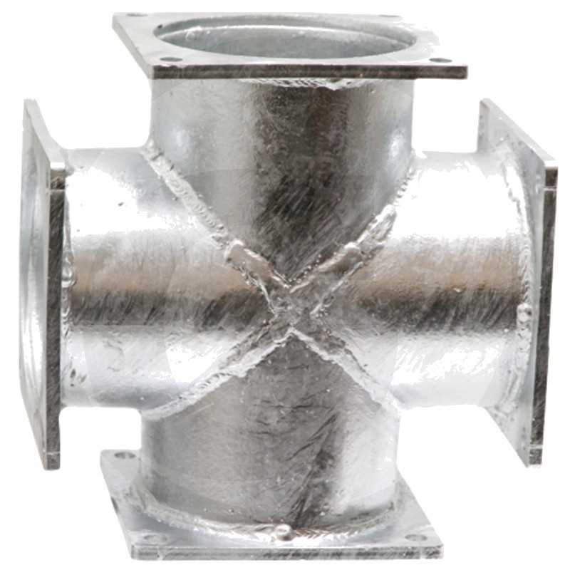 4x karštai cinkuotas flanšas 180x180