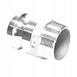 Lizdas su išoriniu sriegiu, camlock sistema, aliuminis