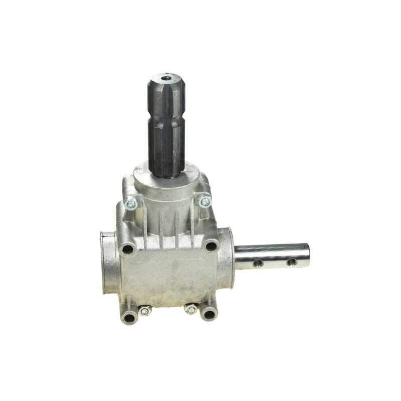 Trąšų barstytuvo kampinė pavara