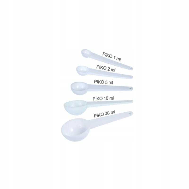 Matavimo šaukštų rinkinys pico 1 20ml 5 vnt