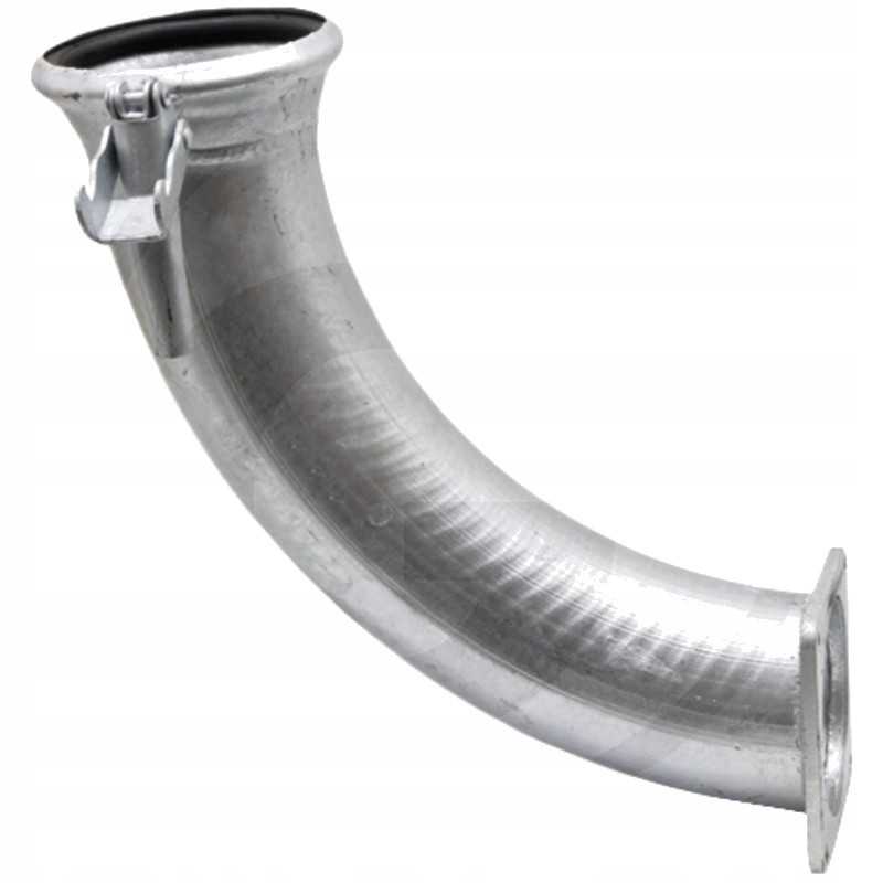 90° alkūnė su apykakle ir kištuku plaukų sistemai