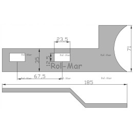 Kairysis grandiklis Fortschritt T 088 barstytuvas