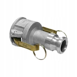 Aliuminio jungtis Camlock sistemai, kištukas x lizdas