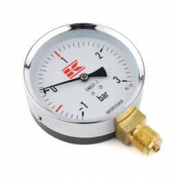 Slėgio matuoklis 100 mm sriegio 1 2 colių 3 barų bakas