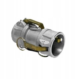 Aliuminio jungtis Camlock sistemai, kištukas x kištukas