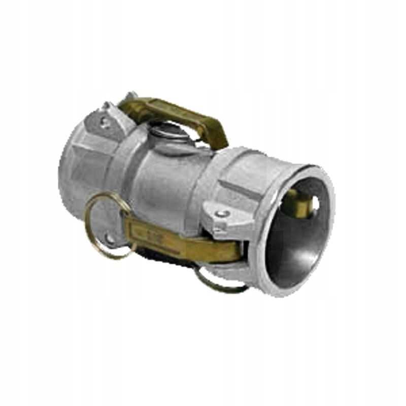 Aliuminio jungtis Camlock sistemai, kištukas x kištukas