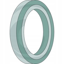 „Jurop“ sandarinimo žiedas 65 x 45 x 8 mm 58 5