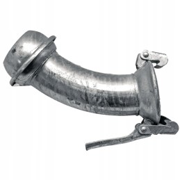 45 alkūnė su kištukine jungtimi ir movos jungtimi