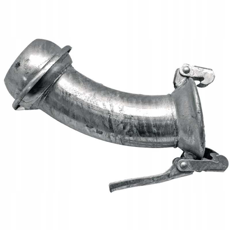 45 alkūnė su kištukine jungtimi ir movos jungtimi