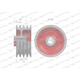 Skriemulys mažos paskirties rotacinė vejapjovė