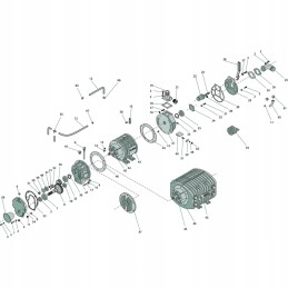 Vakuuminio siurblio mentė 360x64x7 5 mm 01kd100044
