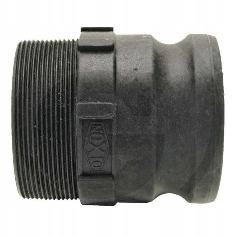 Lizdas su išoriniu sriegiu f tipo plastikinis nw 3 b