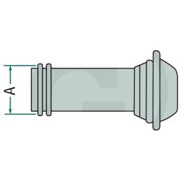 Lizdas su žarnos įvore, cinkuotas, Siegp sistema