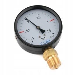 Slėgio matuoklis, sriegis 1 2c colių tanklaiviui 1 1 5 bar