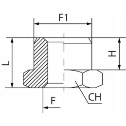 Sumažinamas spenelis rmf3814p