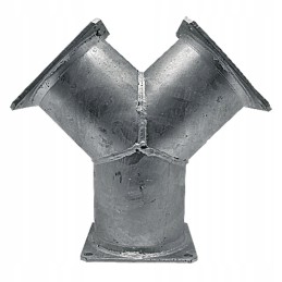 Trišakis ir flanšas 8 x 8 x 8 r